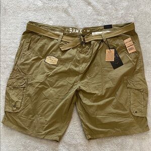 Men's Tan Cargo Shorts